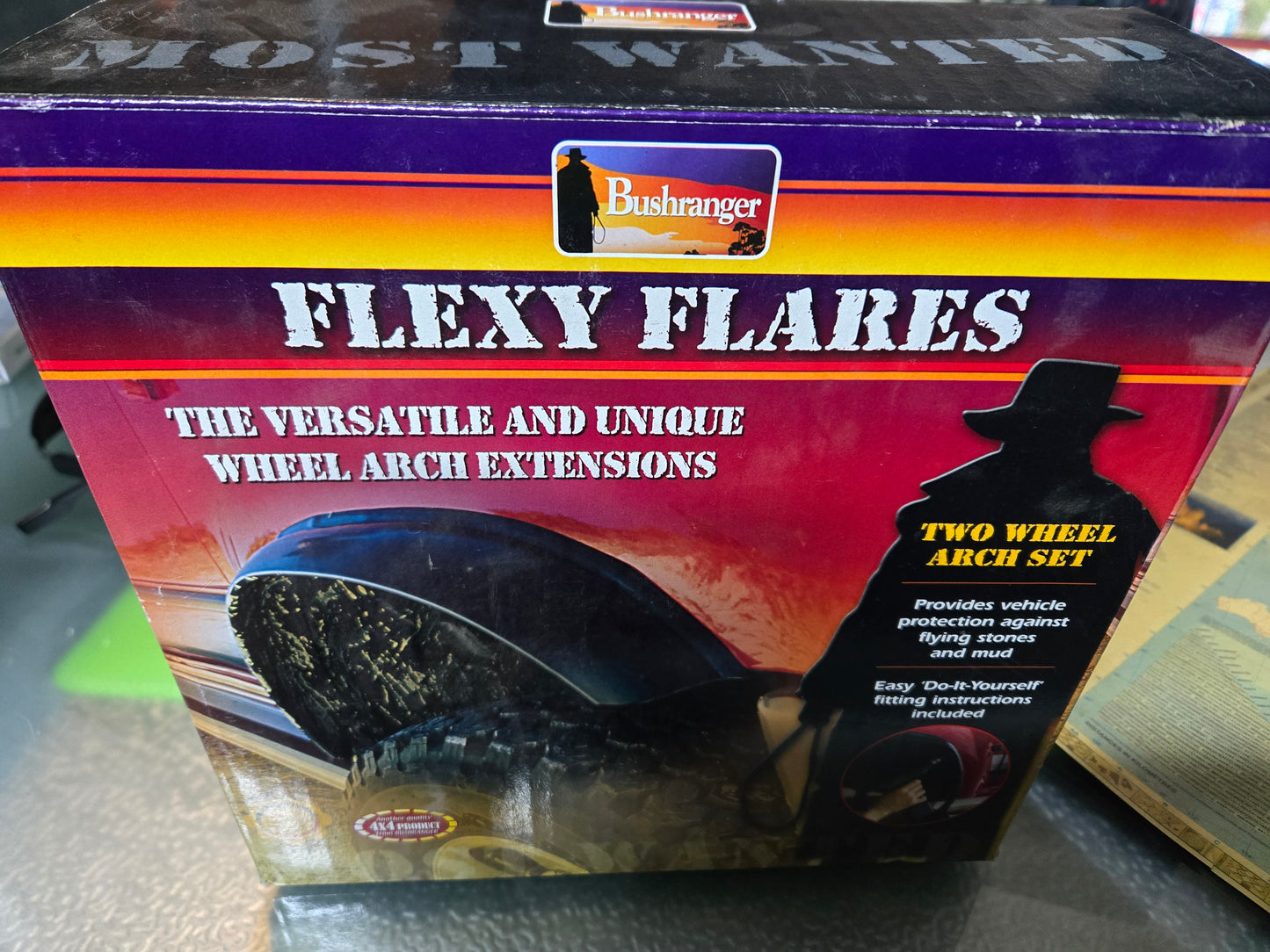 Bushranger Flexy Flares Wheel Arch Extensions