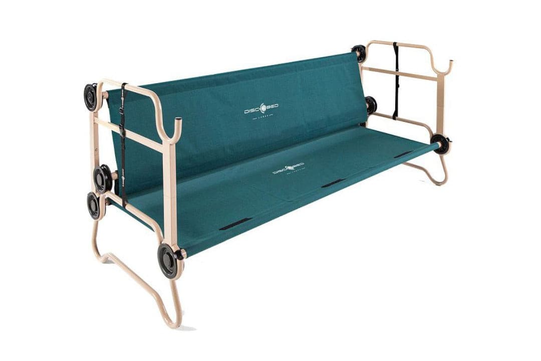 Disc-O-Bed L With Organizers and Mosquito Net and Frame