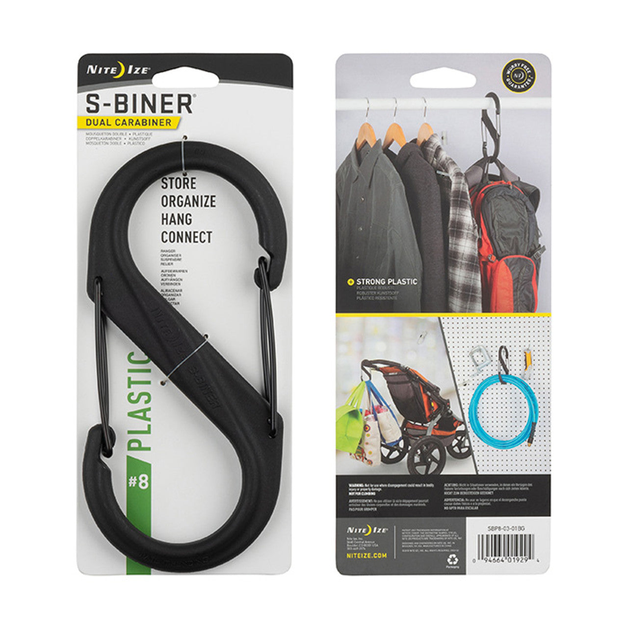 S-Biner Plastic Dual Carabiner