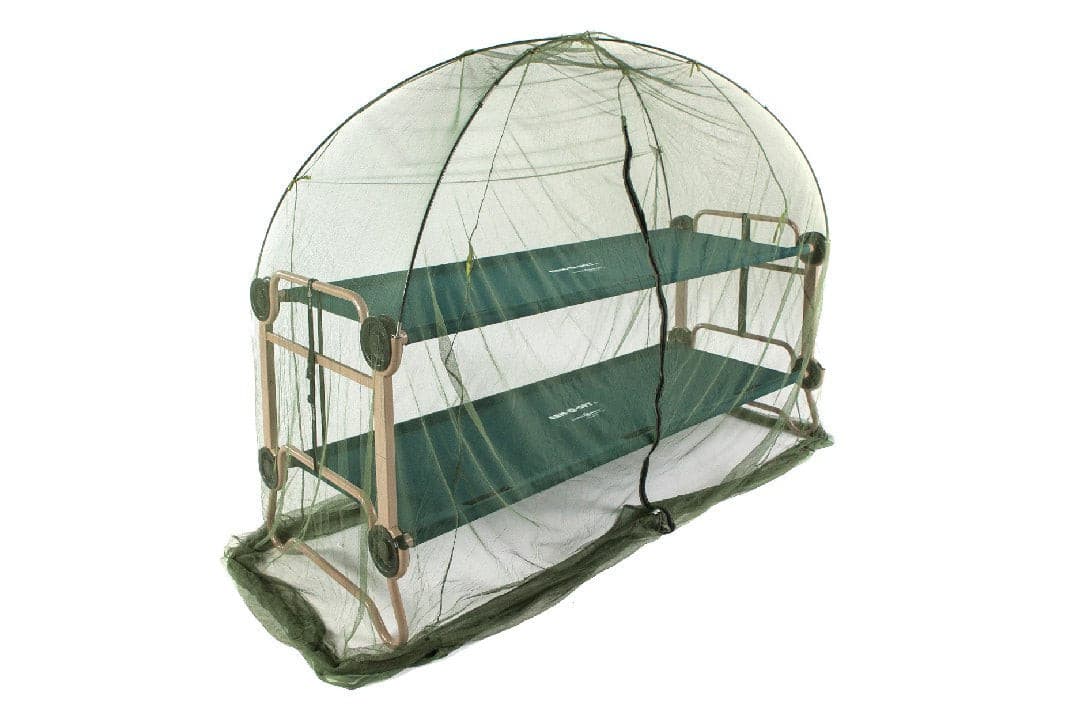 Disc-O-Bed L With Organizers and Mosquito Net and Frame