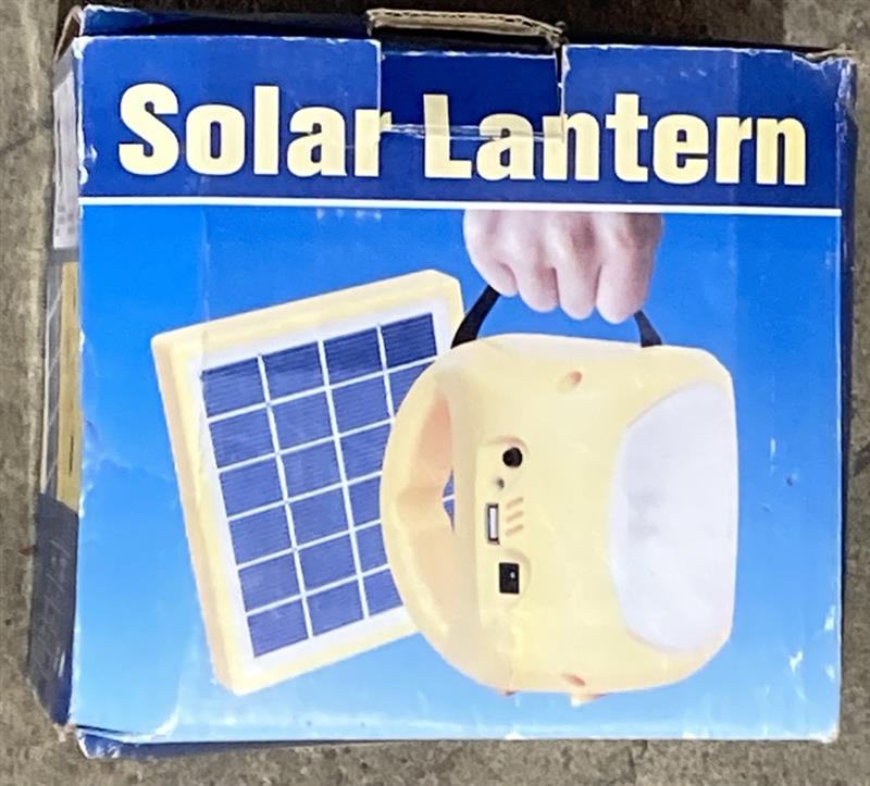 Solar Lantern with USB Mobile Charger