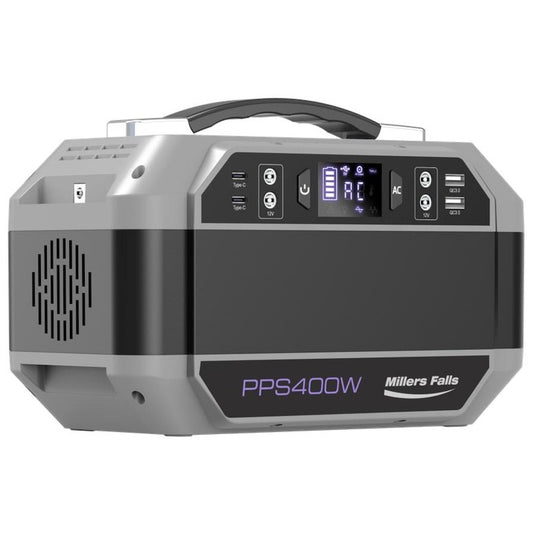 400W MILLERS FALLS PORTABLE POWER STATION
