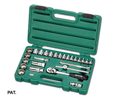 26PC 3/8" DR. HONIDRIVER SOCKET SET