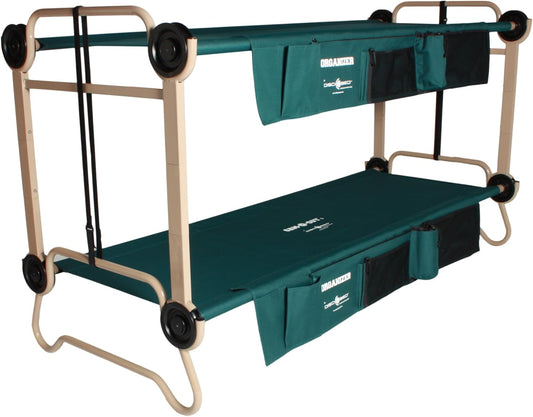 Disc-O-Bed L With Organizers and Mosquito Net and Frame