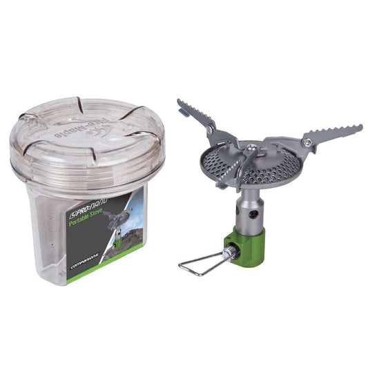 Companion Pro Nano Hiking Stove in aluminium or titanium