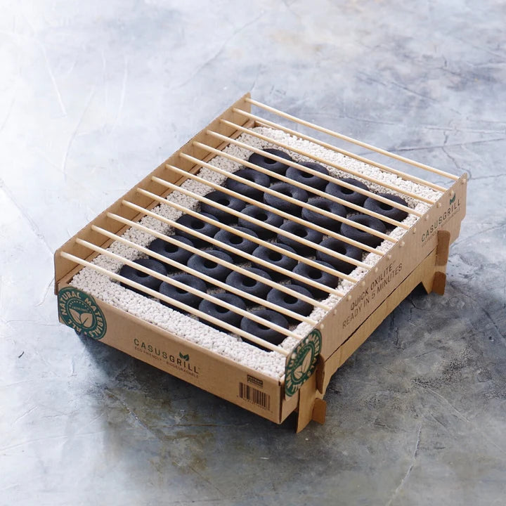 CasusGrill One-Time Use Biodegradable Instant Grill