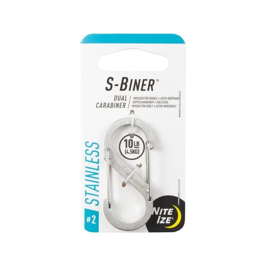 S-Biner Stainless Steel Dual Carabiner