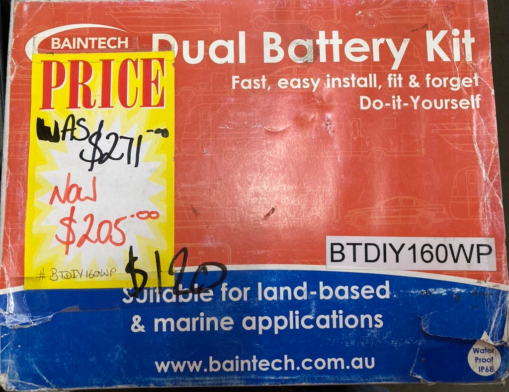 Baintech Dual Battery Control Kit 160a
