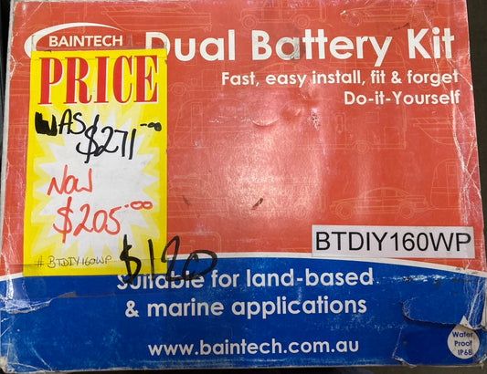 Baintech Dual Battery Control Kit 160a
