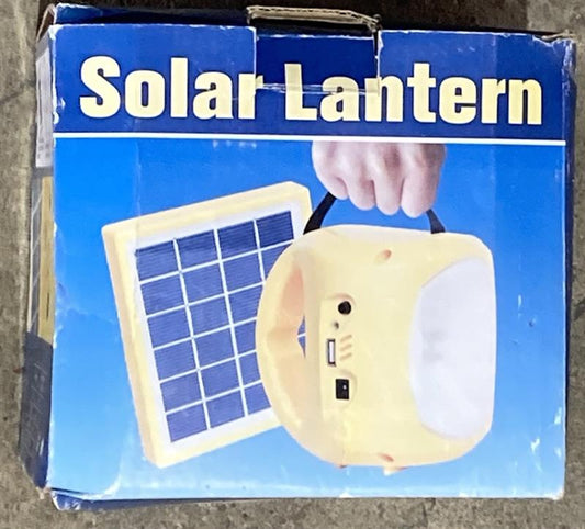 Solar Lantern with USB Mobile Charger